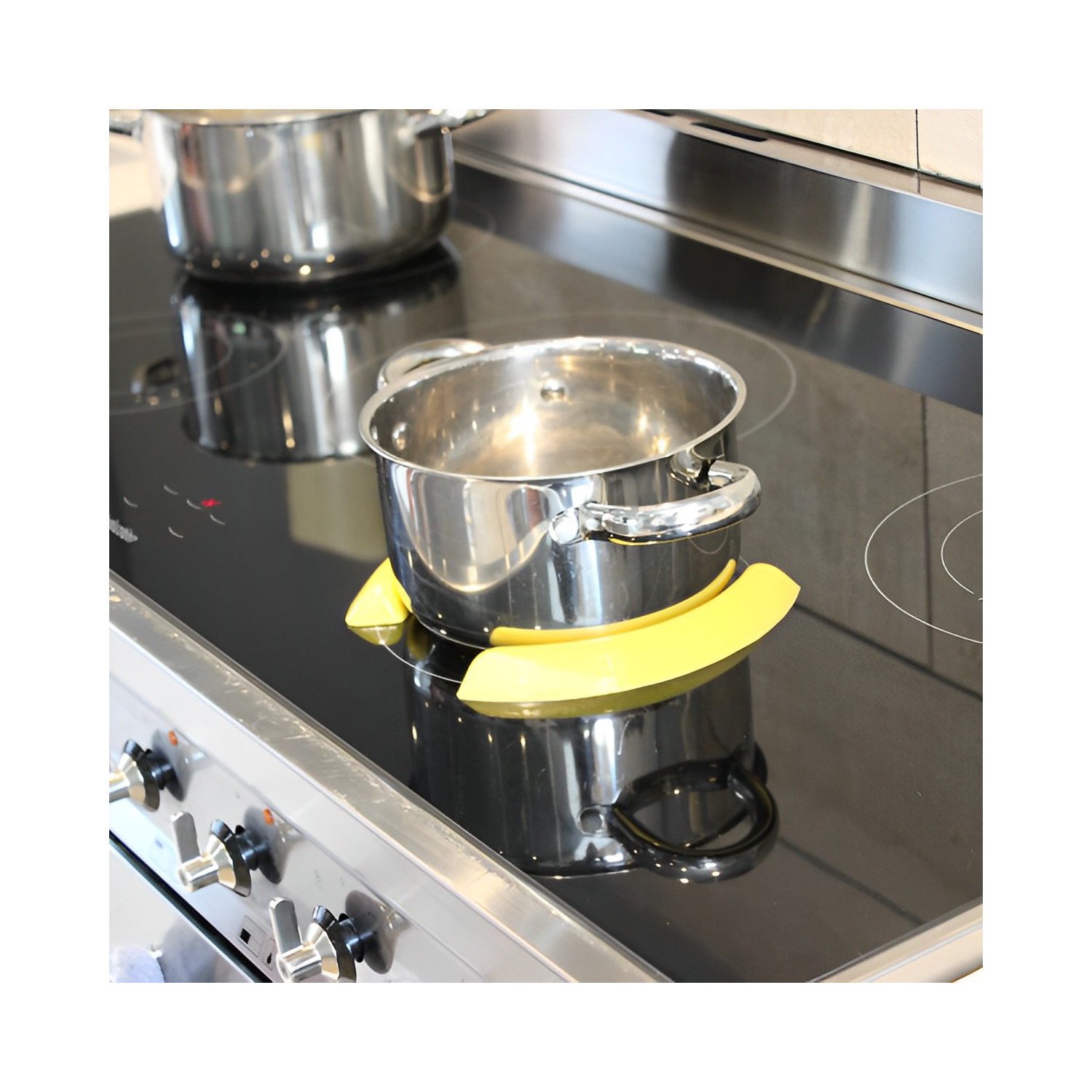 4pcs Cookware Plaque de guide thermique Finette conductrice de chaleur pour  Casserole Induction Feuille de conduction thermique