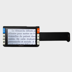 Loupe vidéo portable basse vision avec écran LCD, aide à la lecture  électronique, détermination numérique, loupe vidéo portable, 5 pouces
